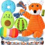 Zeaxuie 9 Pack Luxury Puppy Toys for Teething