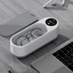 Ultrasonic Jewelry Cleaner Machine Multifunctional Glasses Cleaner Portable Cleaning Machine USB Rechargeable for Ring Necklaces